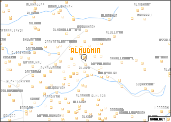 map of Al Mudmin