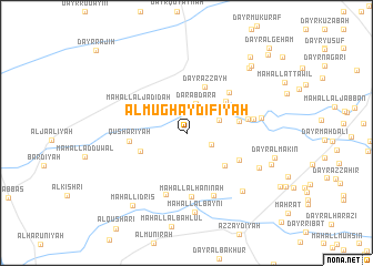 map of Al Mughaydifīyah