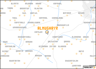 map of Al Mughayr