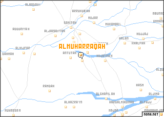 map of Al Muḩarraqah