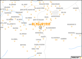 map of Al Mujayrīn