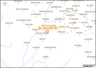 map of Al Mujayrī