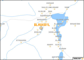 map of Al Mukayl