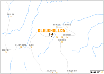 map of Al Mukhallad