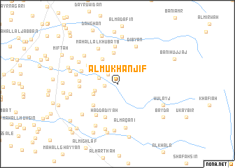 map of Al Mukhanjif