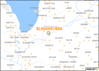 map of Al Mukhaybah