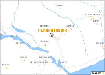 map of Al Mukhtabiʼah