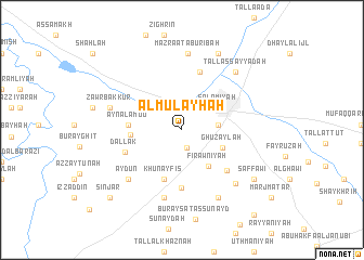 map of Al Mulayḩah