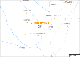 map of Al Mulayḩāt