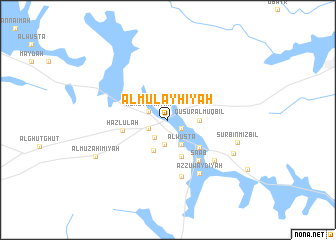 map of Al Mulayḩīyah