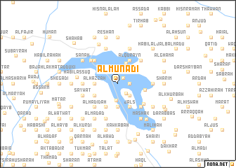 map of Al Munādī