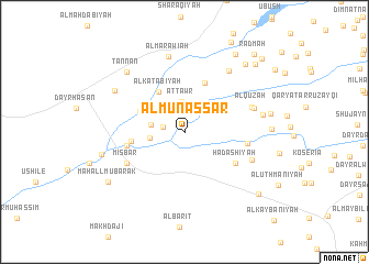 map of Al Munaşşar