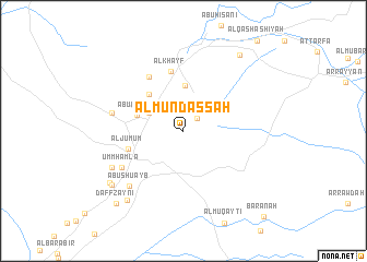 map of Al Mundassah