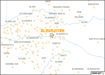 map of Al Munjīyah