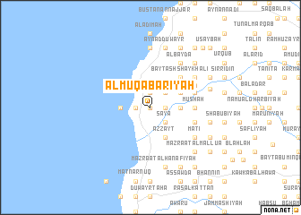 map of Al Muqa‘barīyah