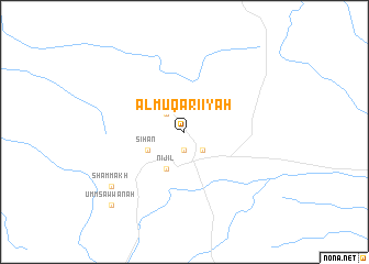 map of Al Muqāri‘īyah