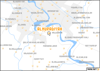 map of Al Murādīyah