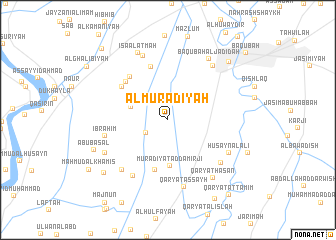 map of Al Murādīyah