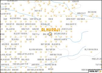 map of Al Murājī