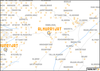 map of Al Murayjāt