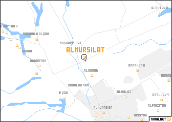 map of Al Mursilāt