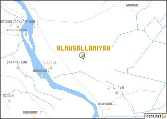 map of Al Musallamīyah