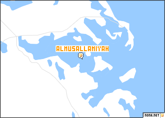 map of Al Musallamīyah
