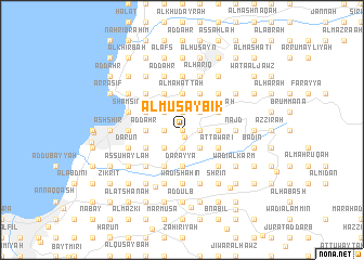 map of Al Musaybik