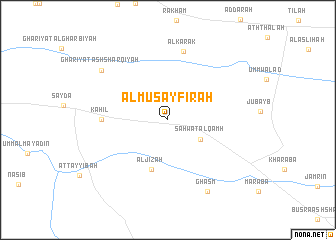 map of Al Musayfirah