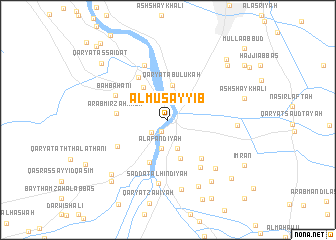 map of Al Musayyib