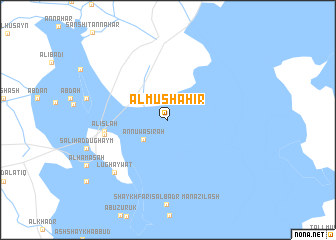 map of AlMushāhir
