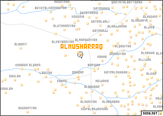 map of Al Musharraq
