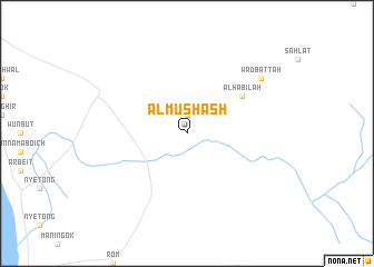 map of Al Mushāsh