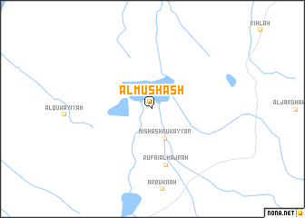 map of Al Mushāsh