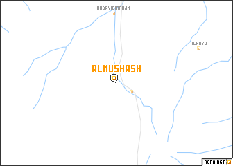 map of Al Mushāsh