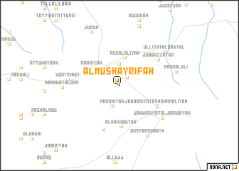map of Al Mushayrifah