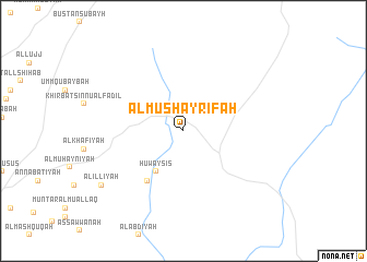 map of Al Mushayrifah