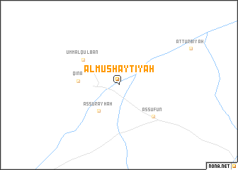 map of Al Mushayţīyah