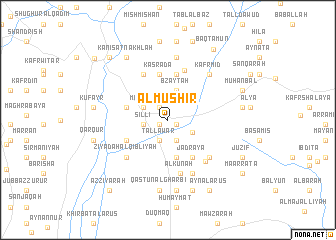 map of Al Mushīr