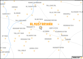 map of Al Mustarīḩah