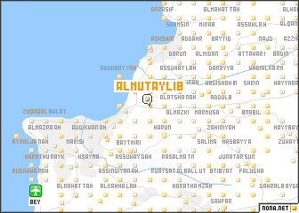 map of Al Muţaylib