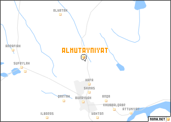 map of Al Mutaynīyāt