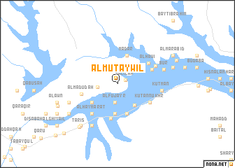 map of Al Muţaywil