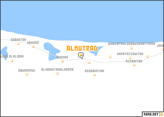 map of Al Muţrad