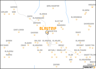 map of Al Muţrif