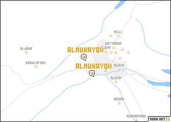 map of Al Muwayqi‘ī