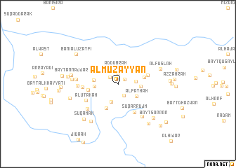 map of Al Muzayyan