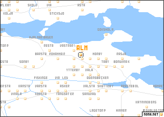 map of Alm