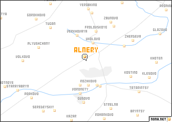 map of Alnery