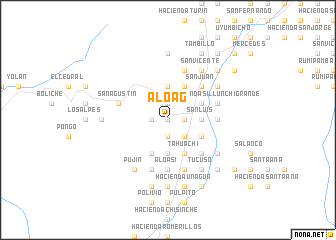 map of Alóag